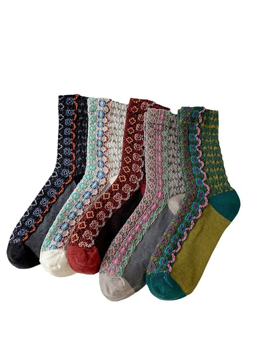2023.新春SALE ドグラ　コンド族　woman Casual 100% Cotton Socks for Women | BUYKUD