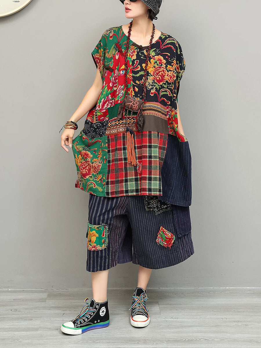 Outfit Sets – Plus Size Vintage Linen Outfits & Suits for Women